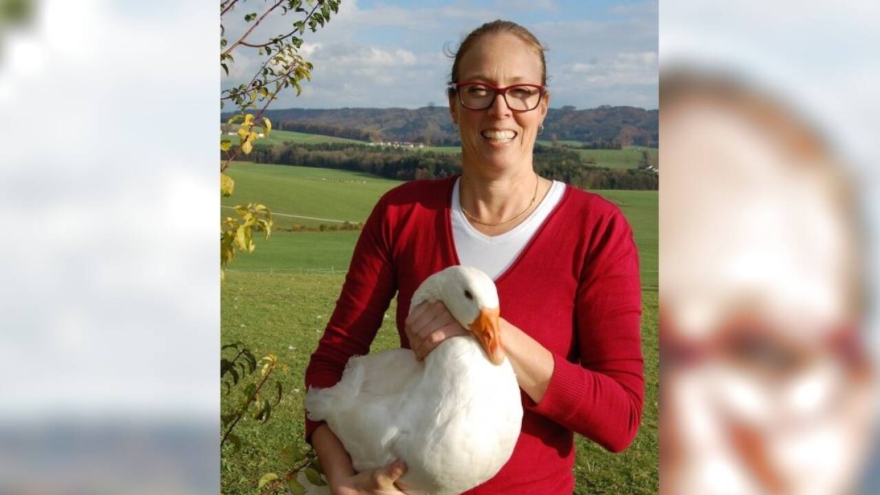 Ulrike Gangl ist die Salzburger „Weidegans“-Obfrau.  