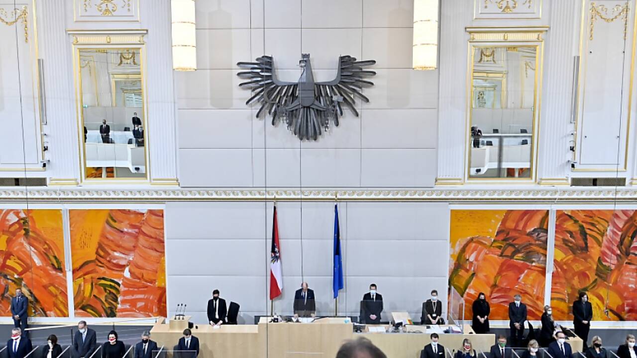 Gedenkminute im Nationalrat 