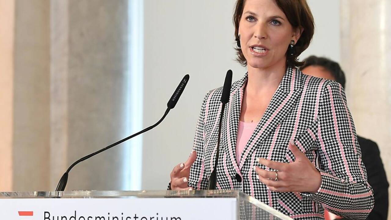 Europaministerin Karoline Edtstadler  Europaministerin Karoline Edtstadler