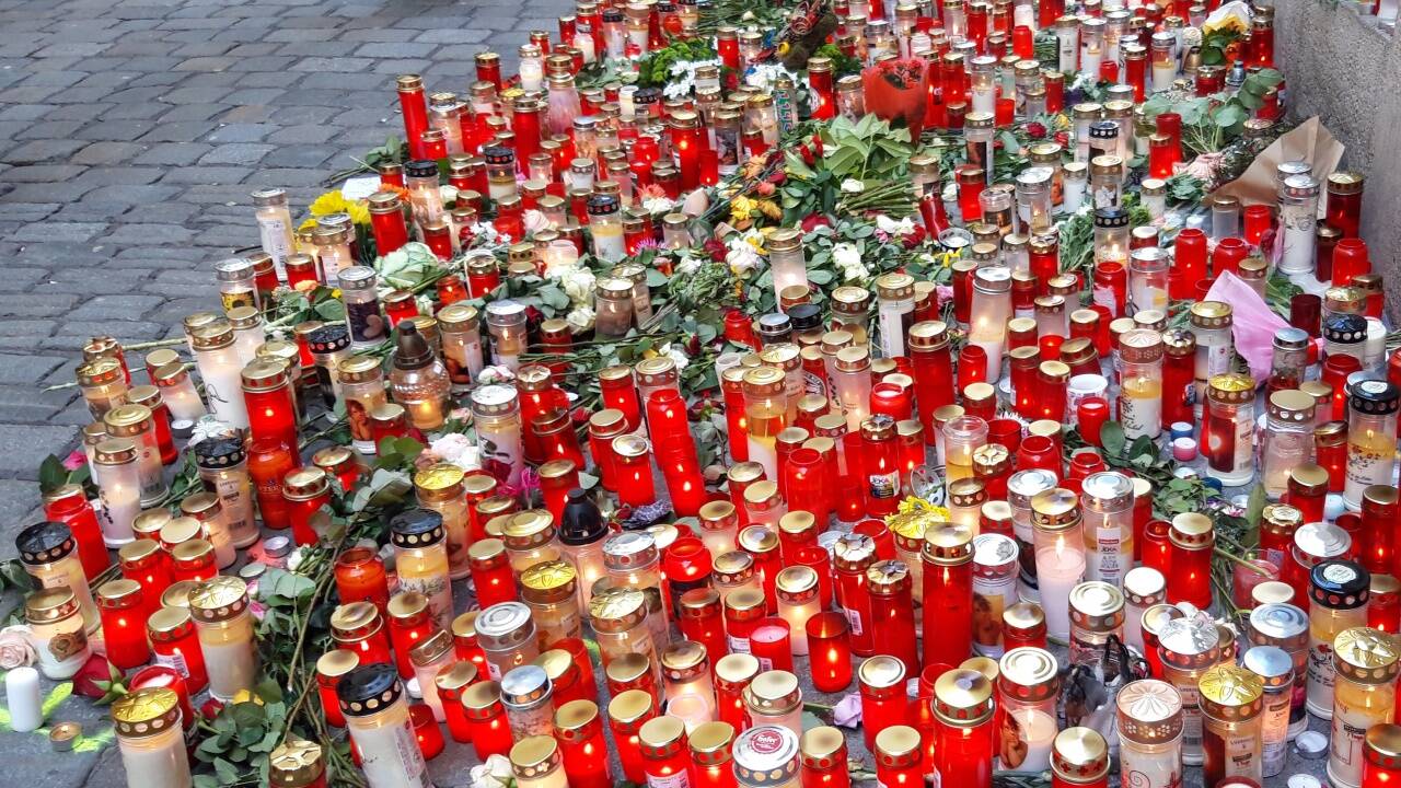 An diesem Ort starb ein 21-jähriger Mann. 