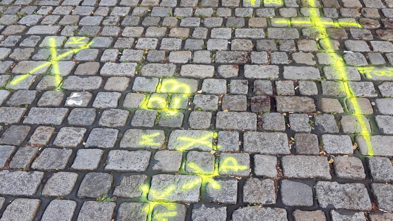 An dieser Stelle dürfte der Attentäter „neutralisiert“ worden sein. 