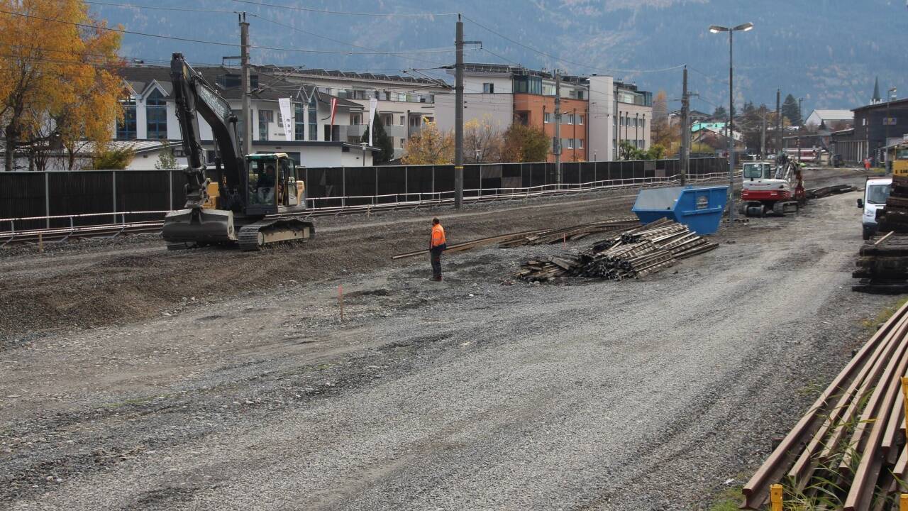 Die Verladeanlagen beim Tischlerhäusl sind abgebaut. 