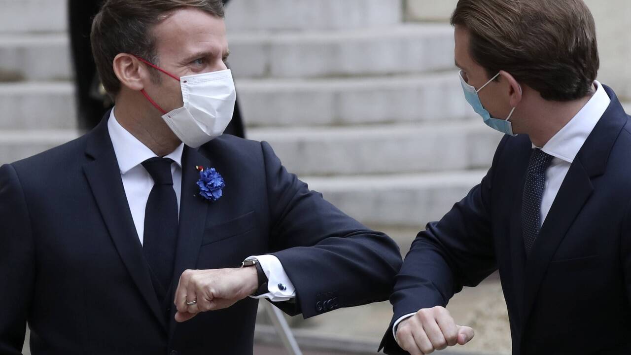 Kurz bei Macron in Paris 