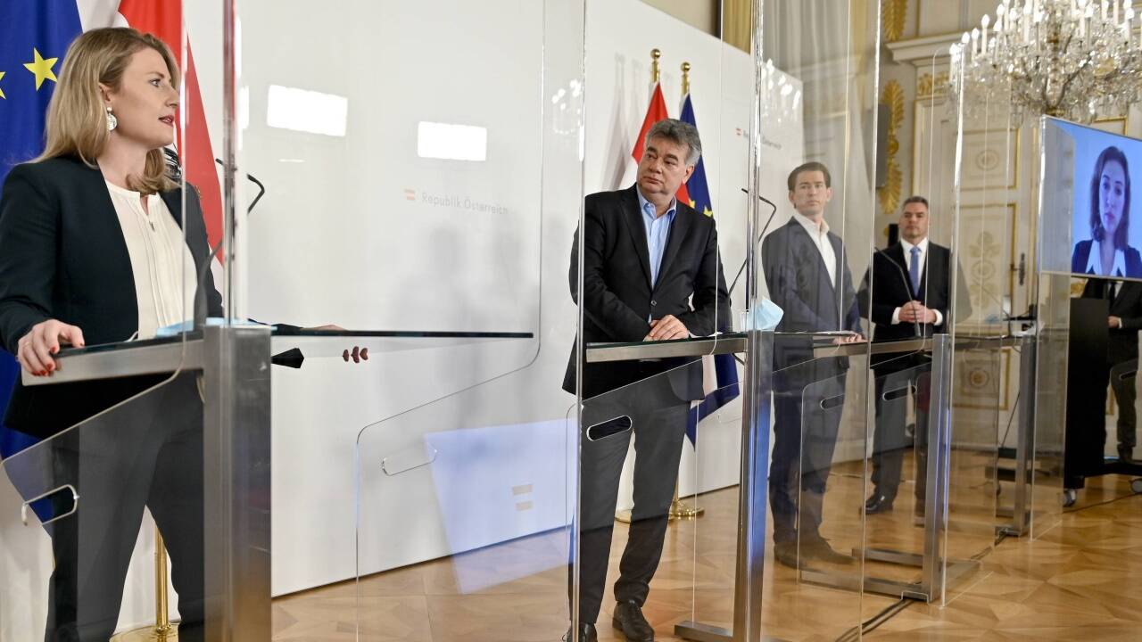 Pressekonferenz der Bundesregierung. 