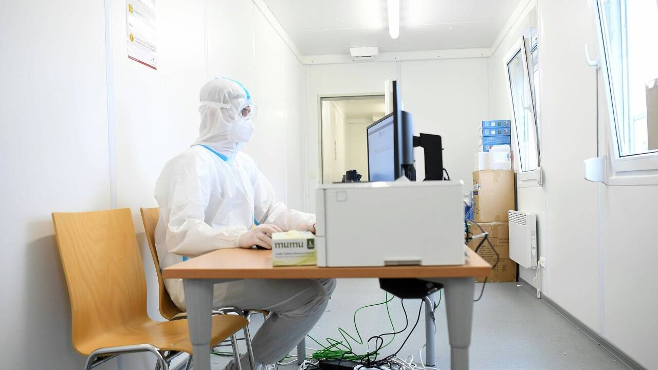 Neuer Corona-Checkpoint in Wien. 