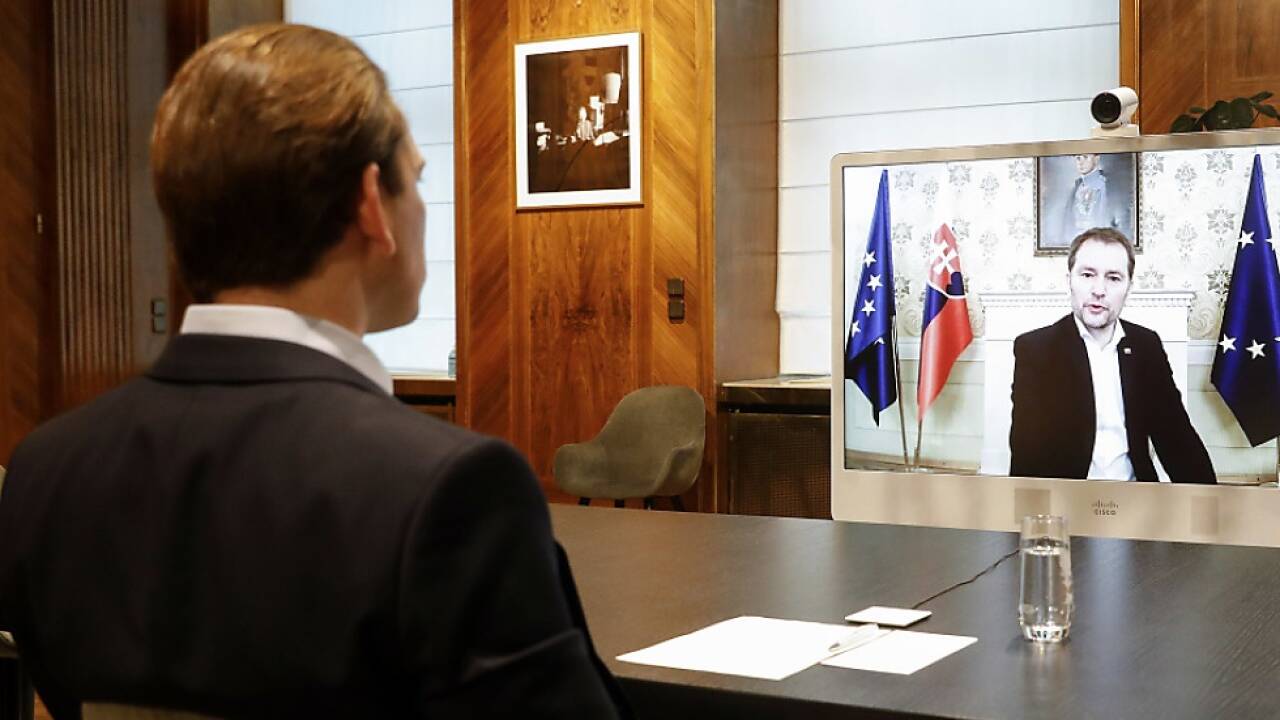 Videokonferenz mit dem slowakischen Ministerpräsidenten Matovic 