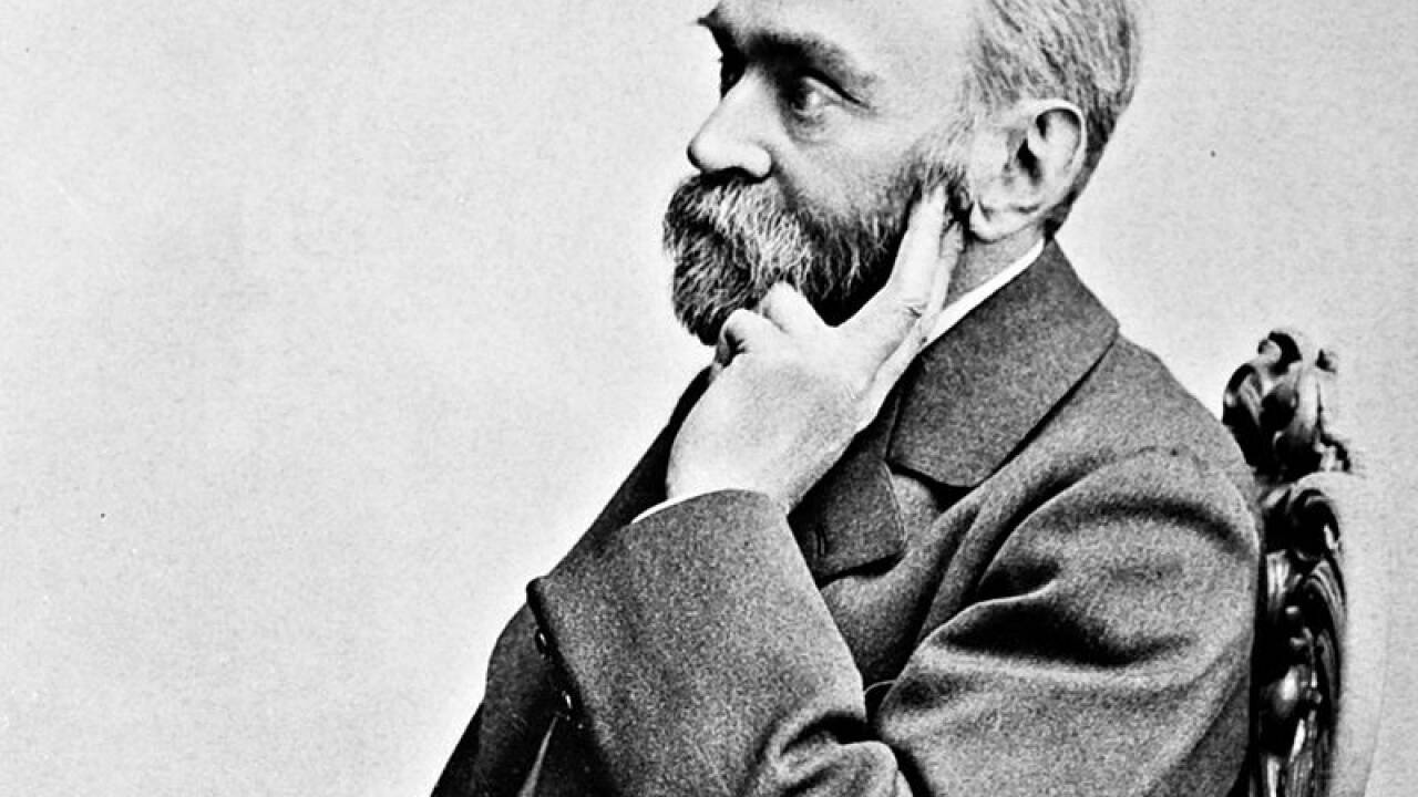 1895: Der schwedische Chemiker Alfred Nobel (1833-1896), der Erfinder des Dynamits, stiftet den Nobelpreis. 1895: Der schwedische Chemiker Alfred Nobel (1833-1896), der Erfinder des Dynamits, stiftet den Nobelpreis.