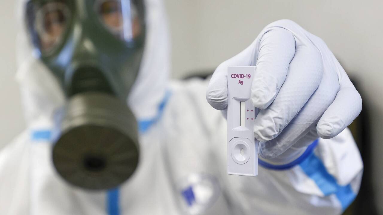 Massentests mit Antigentests sind eine logistische Herausforderung. Massentests mit Antigentests sind eine logistische Herausforderung.