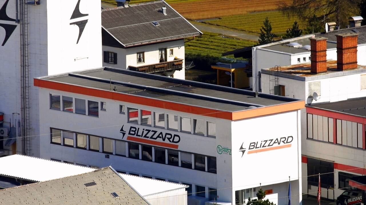 Die Skifabrik Blizzard in Mittersill. 