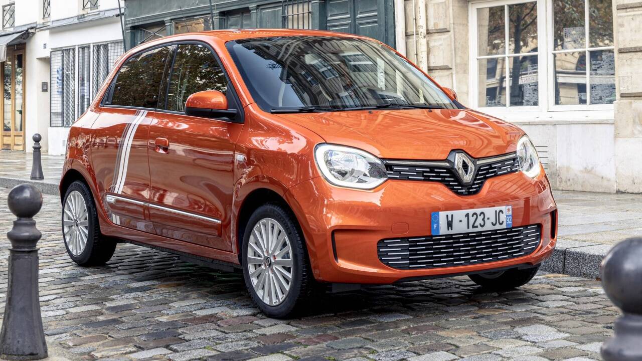 Mit einem Preis von 14.340 Euro das günstigste E-Auto: der Twingo Electric. 