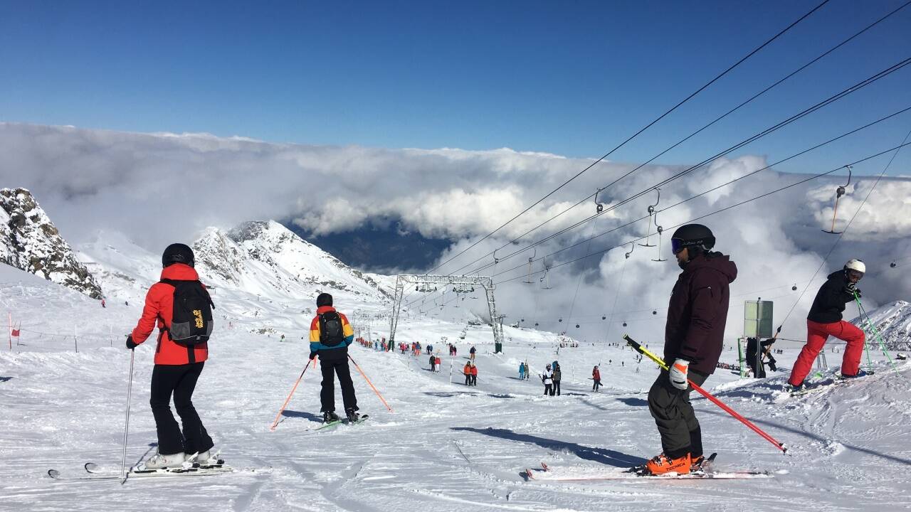 Vor dem Lockdown: Kitzsteinhorn am 18. Oktober 2020.  
