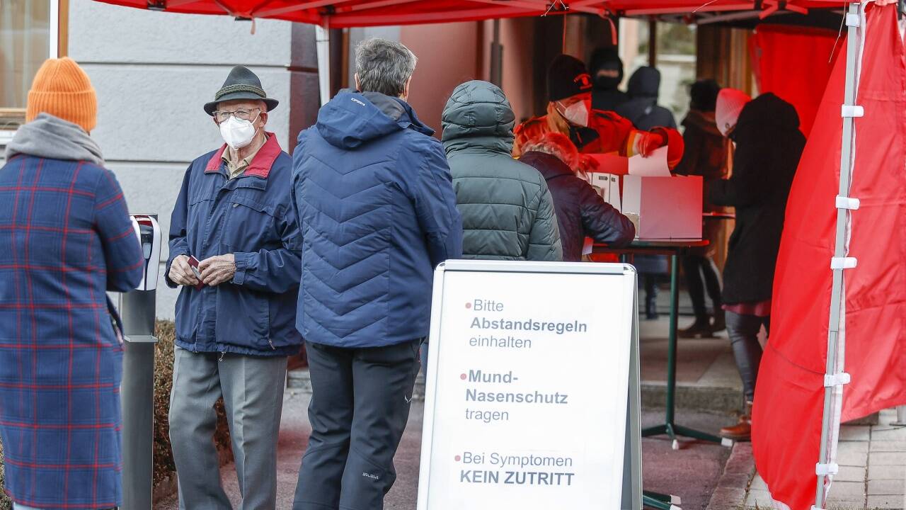 Anstellen lautet die Devise.  