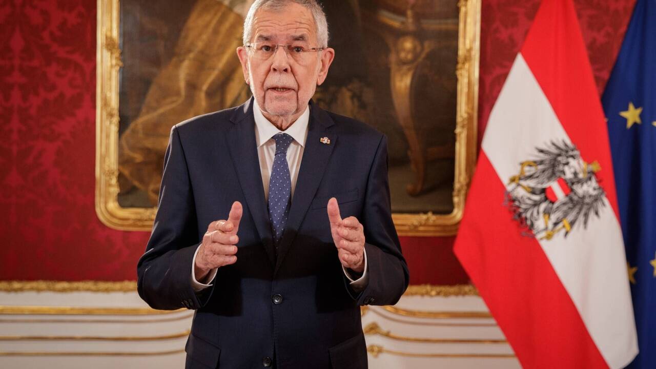 Bundespräsident Alexander Van der Bellen richtet sich am Donnerstagabend an die Österreicherinnen und Österreicher. 