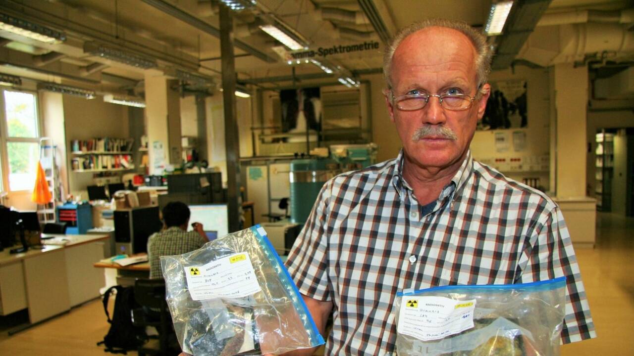 "Radioaktive Steine sind keine Gefahr"