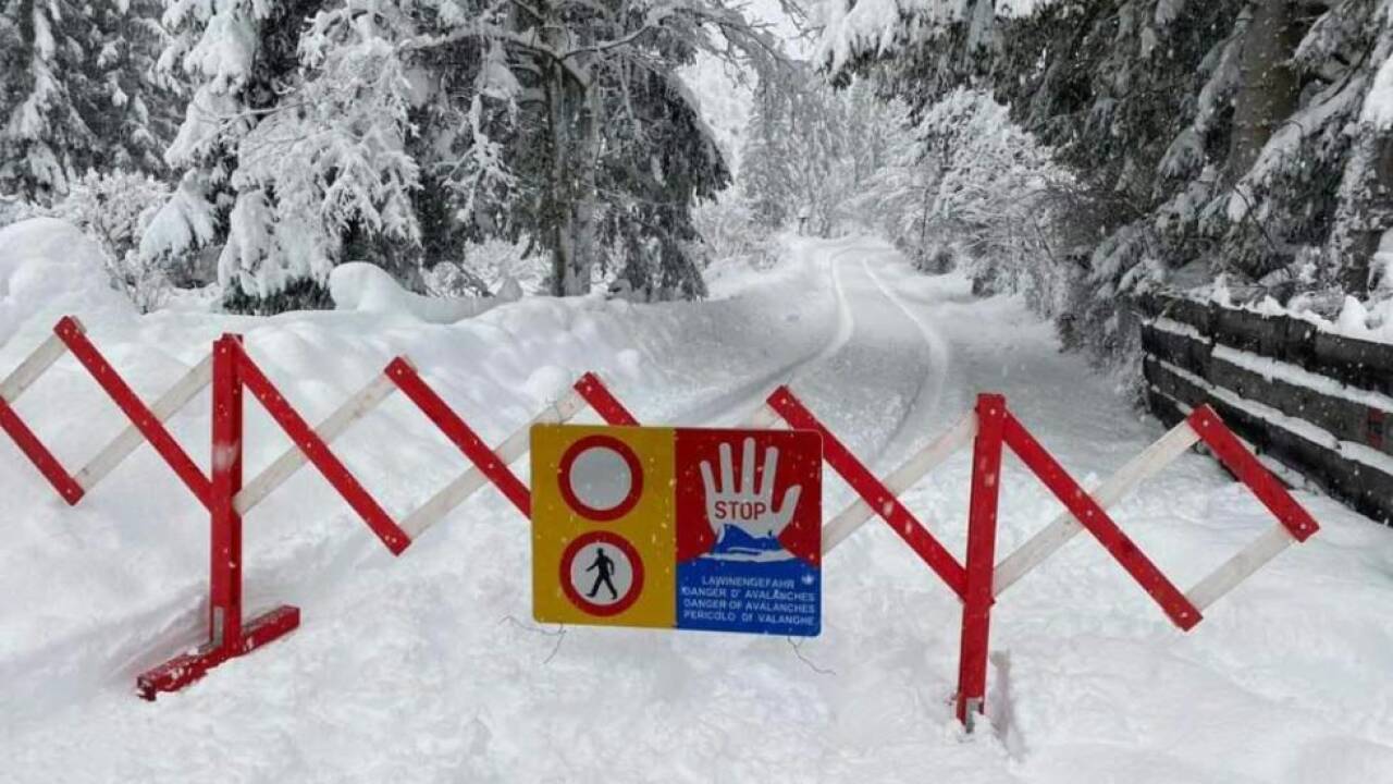 Enorme Schneemengen in Tirol und Kärnten 