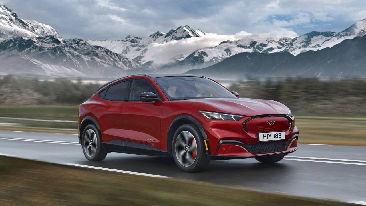 Der neue Ford Mustang Mach-E kommt Mitte 2021 auch nach Österreich. 