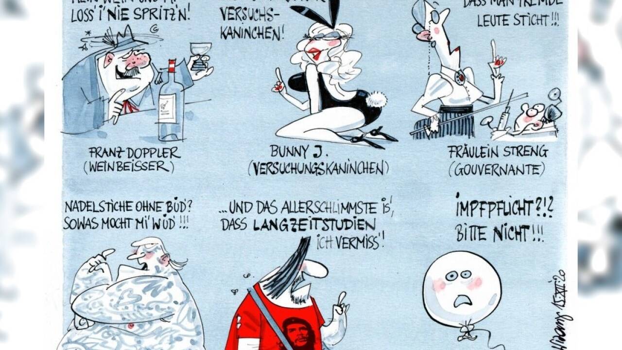 Und noch ein paar Impfverweigerer . . . 