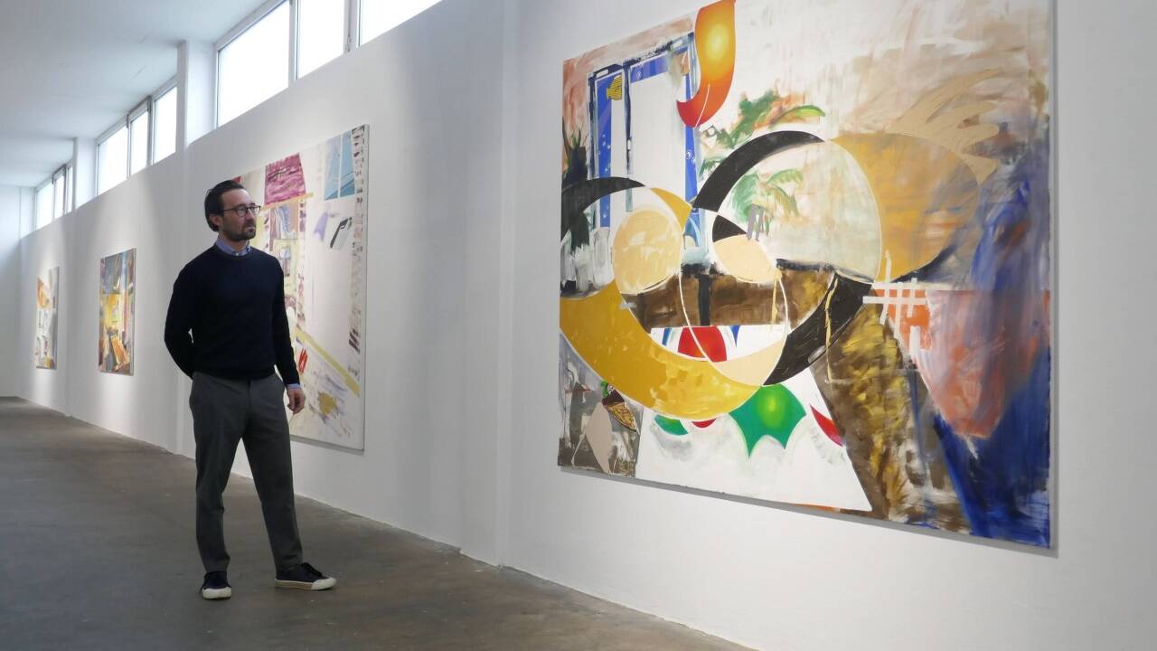 In der Elektrohalle Rhomberg zeigt Galerieleiter Josef Pipo Eisl (Bild) neue Arbeiten von Georg Frauenschuh. 