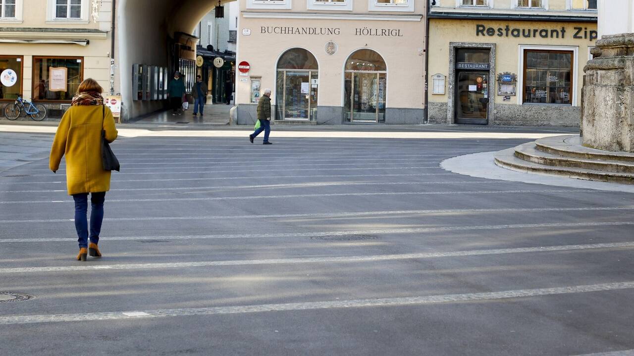 Dritter Lockdown in Österreich. 