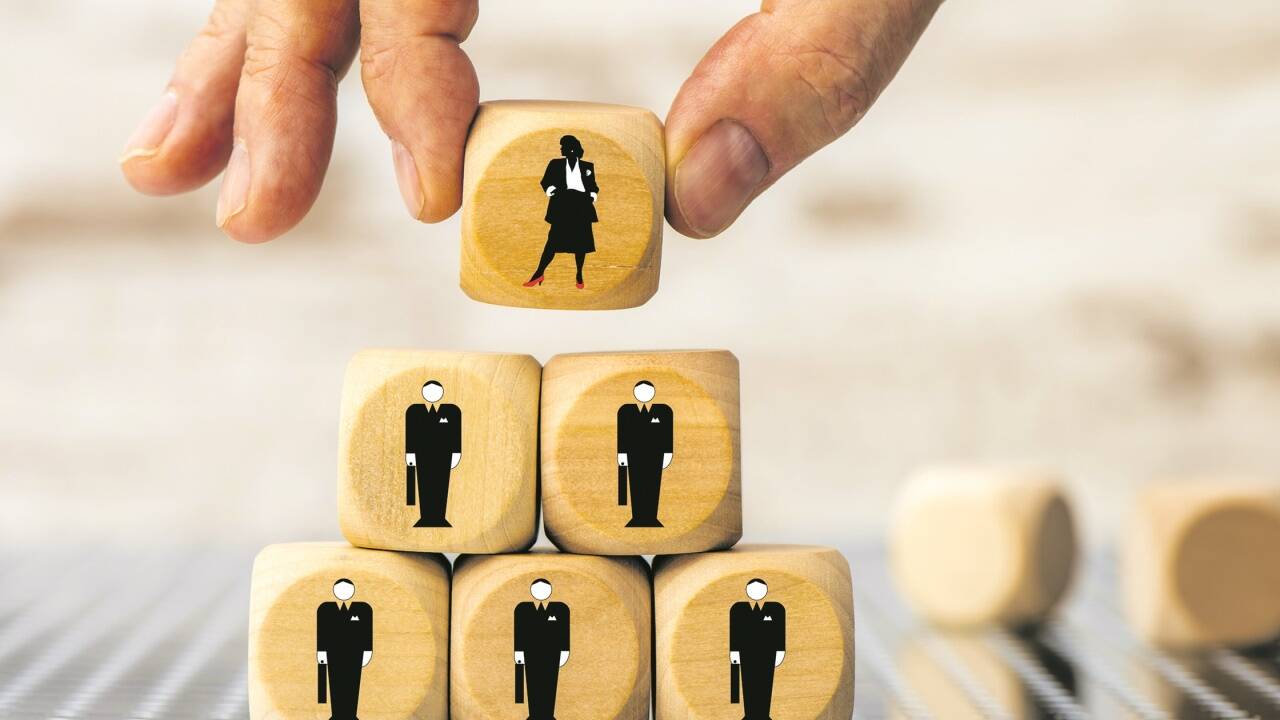 An der Spitze von Unternehmen finden sich noch immer wenige Frauen.   An der Spitze von Unternehmen finden sich noch immer wenige Frauen.