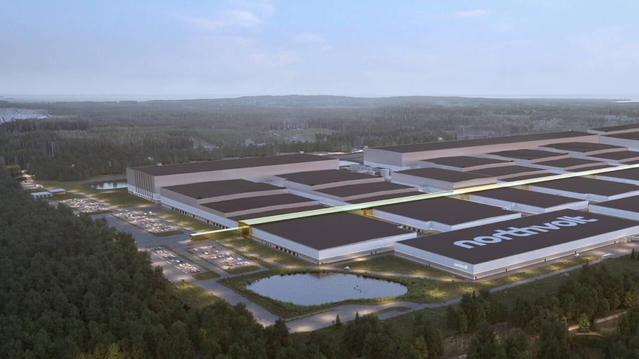 In Skellefteå nördlich von Stockholm baut Northvolt die größte Produktion von Lithium-Ionen-Akkus in Europa. 
