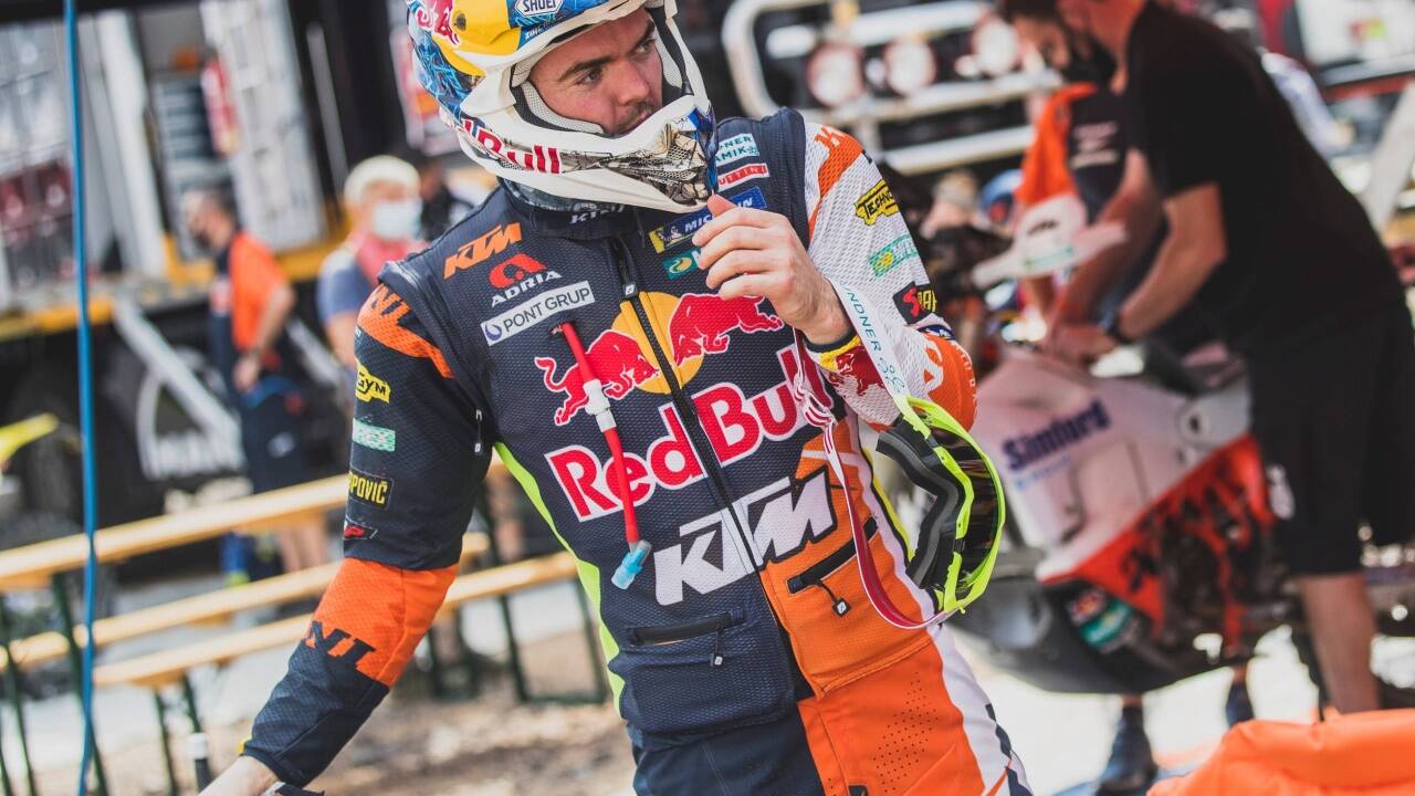 Matthias Walkner kämpft erneut um den Sieg bei der Rallye Dakar.  