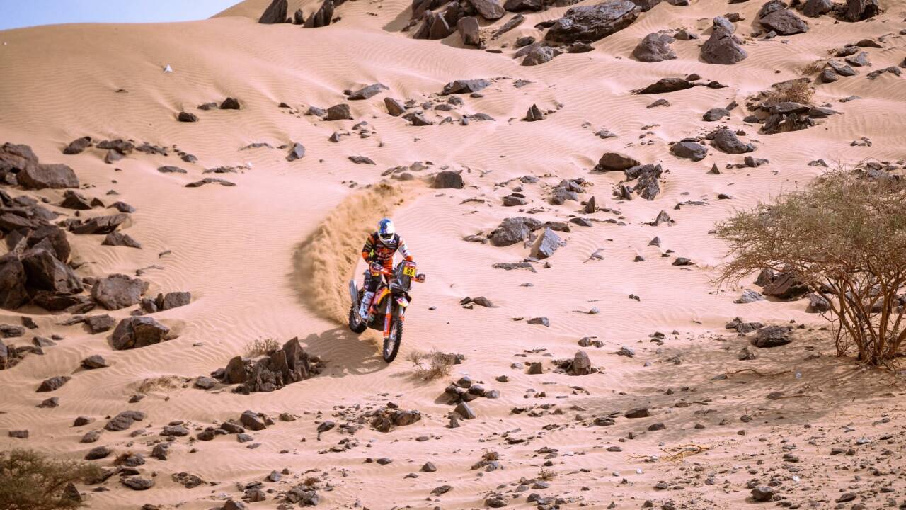 Matthias Walkner kämpft erneut um den Sieg bei der Rallye Dakar.  
