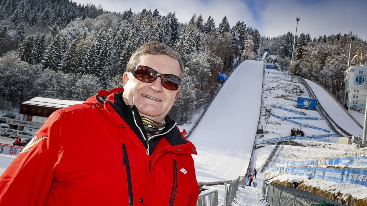 Johann Pichler, Präsident Skiclub Bischofshofen. 