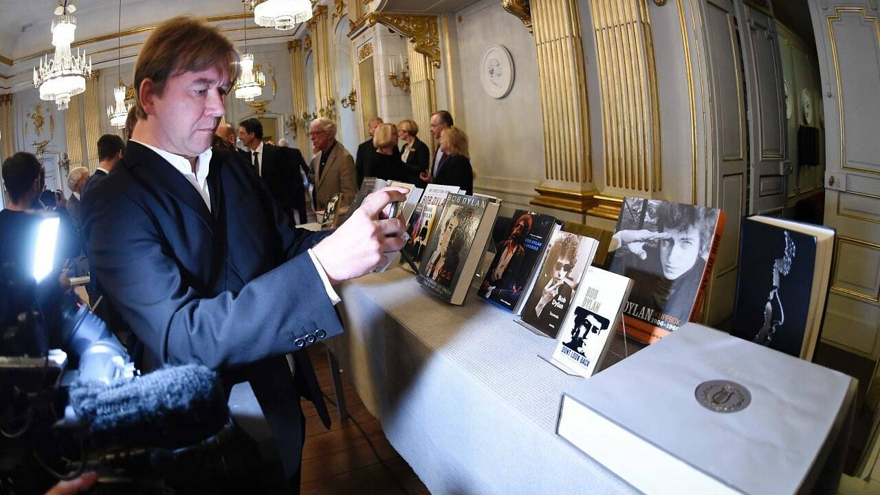Bob Dylan erhält den Literaturnobelpreis 2016