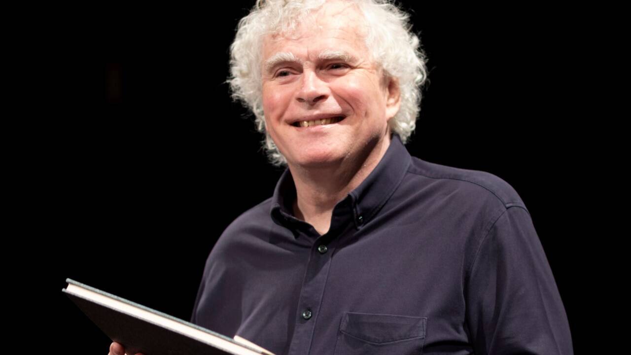 Sir Simon Rattle kennt das BRSO bestens. Sir Simon Rattle kennt das BRSO bestens.