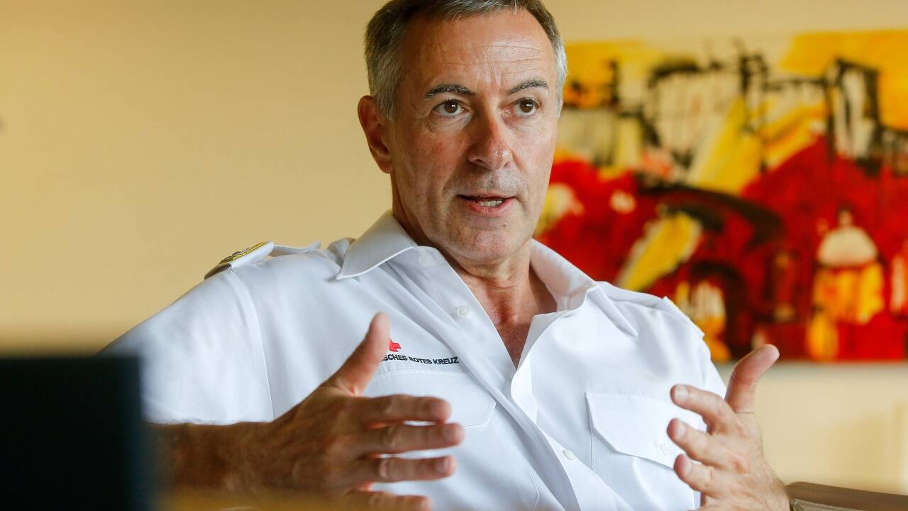 Landesrettungskommandant Anton Holzer.   Landesrettungskommandant Anton Holzer.