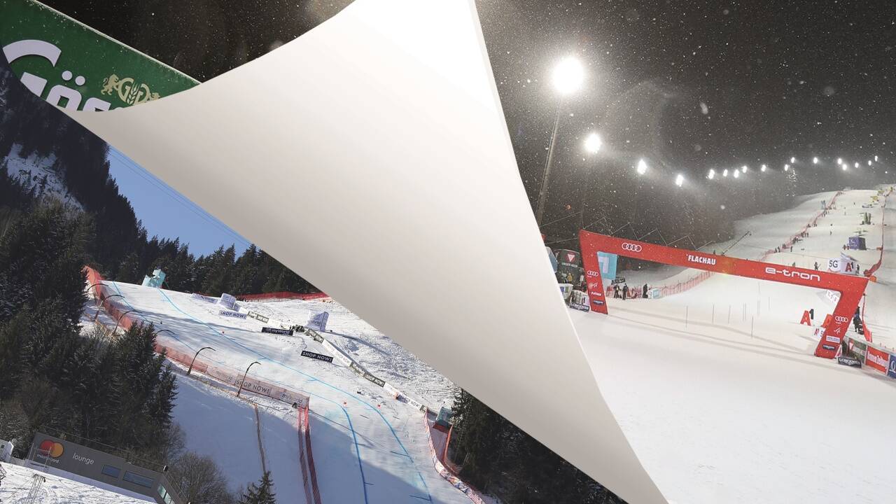 Während Kitzbühel weiter um die Abfahrten auf der Streif kämpft, werden auf der Hermann-Maier-Strecke zwei Slaloms ausgetragen. 