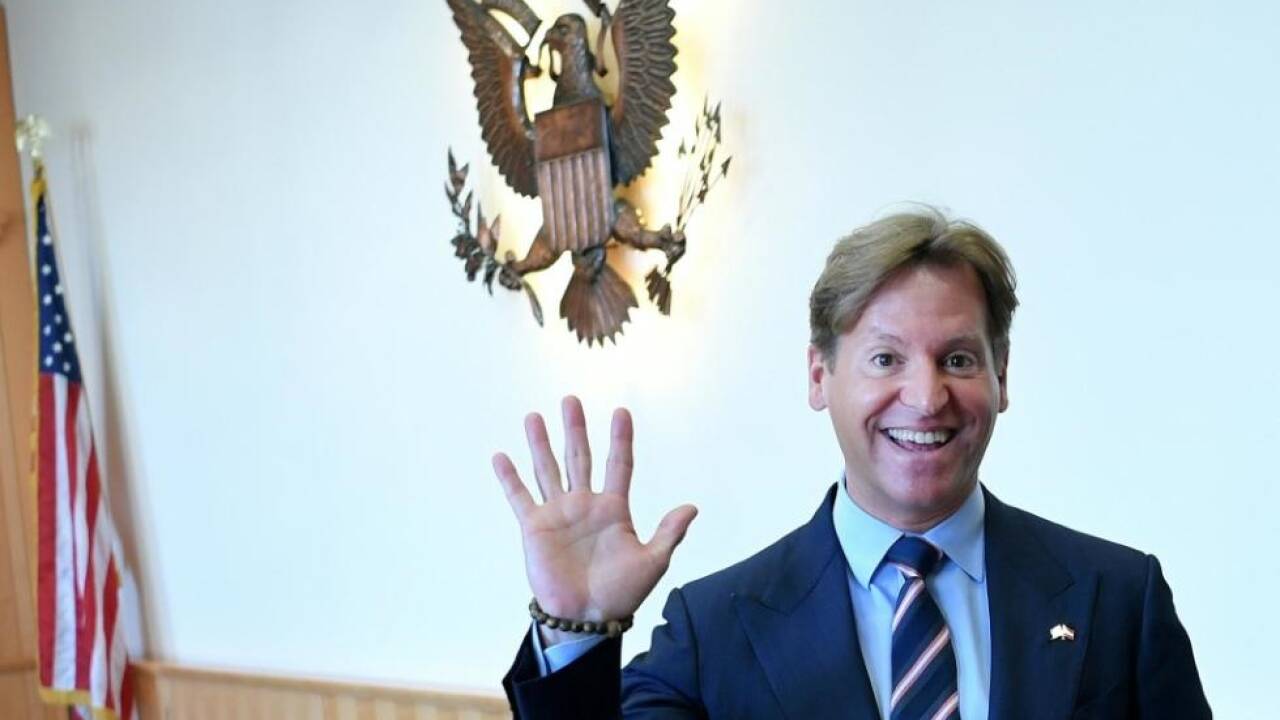 US-Botschafter Traina bei seinem Abschiedsinterview 