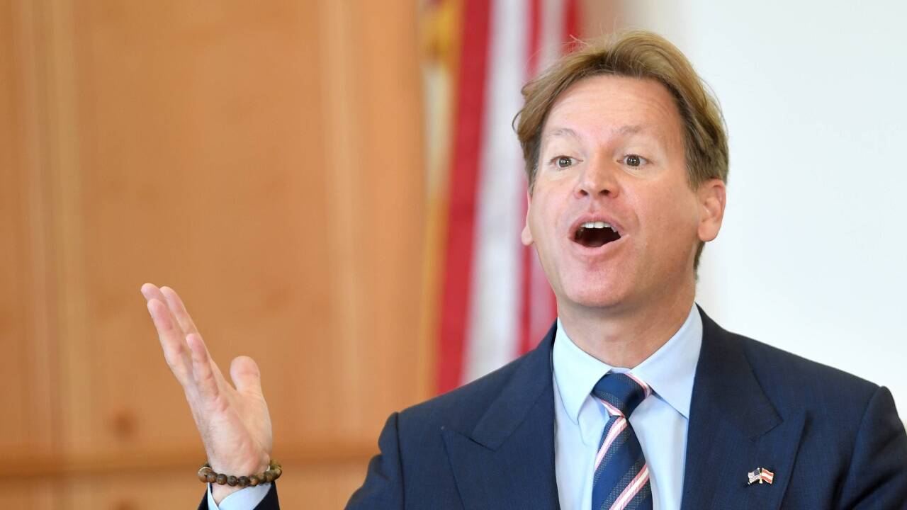 US-Botschafter Traina bei seinem Abschiedsinterview 