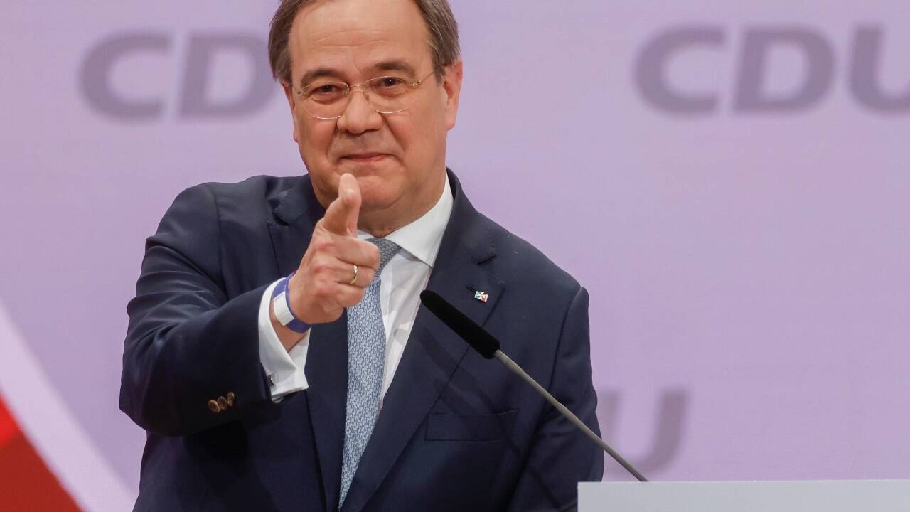 Armin Laschet wurde am Samstag zum neuen CDU-Chef gewählt.  Armin Laschet wurde am Samstag zum neuen CDU-Chef gewählt.