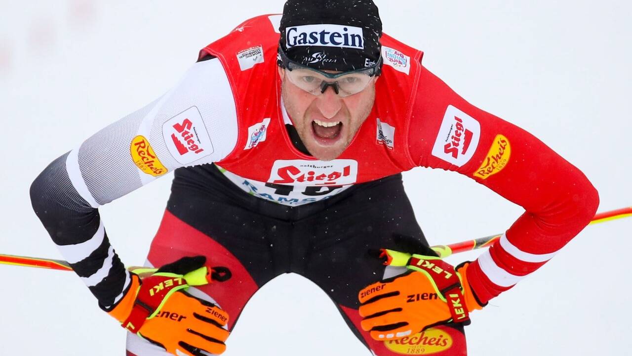 Von der Loipe direkt ins Krankenhaus: Bernhard Gruber musste sein Comeback teuer bezahlen. 