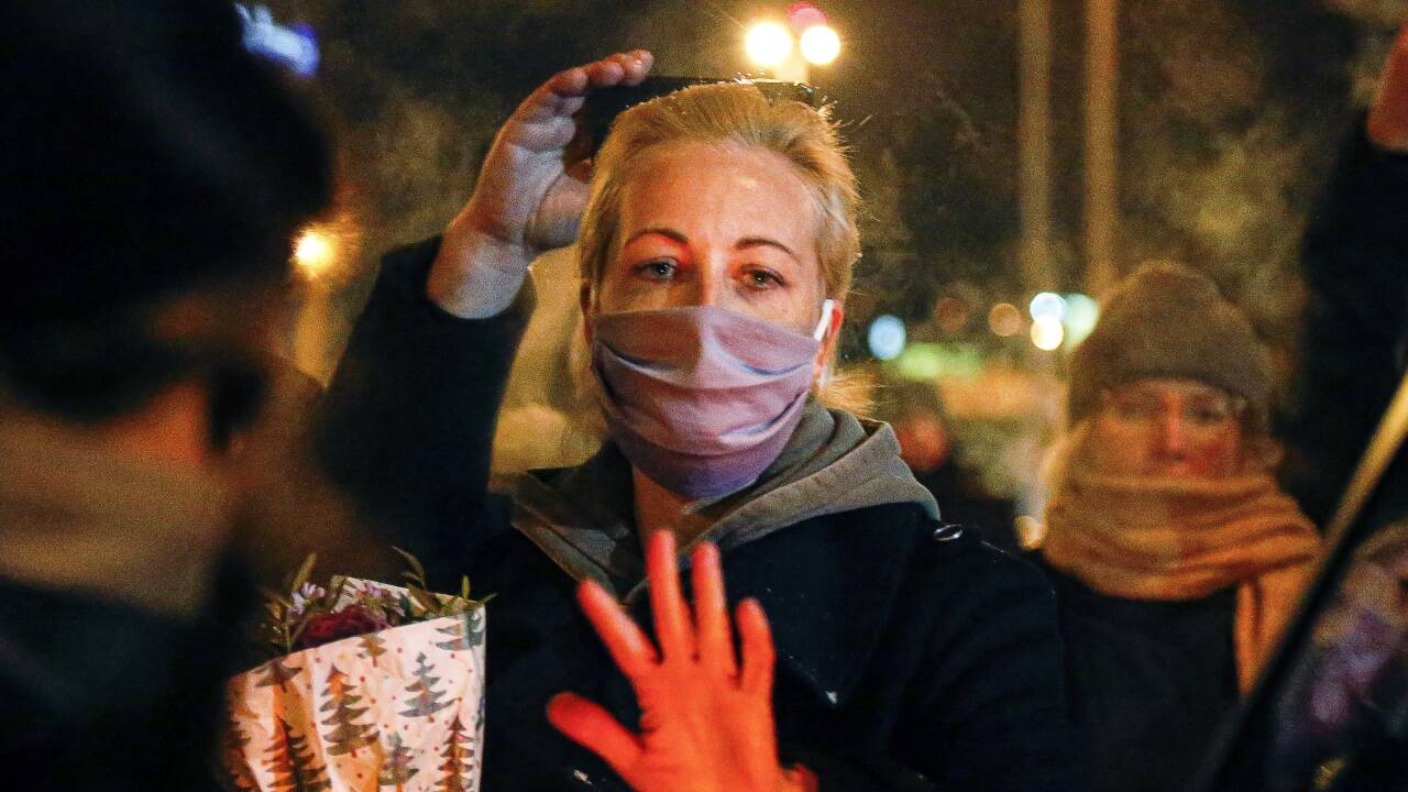 Julia Nawalnaja wurde am Samstag wieder freigelassen. 