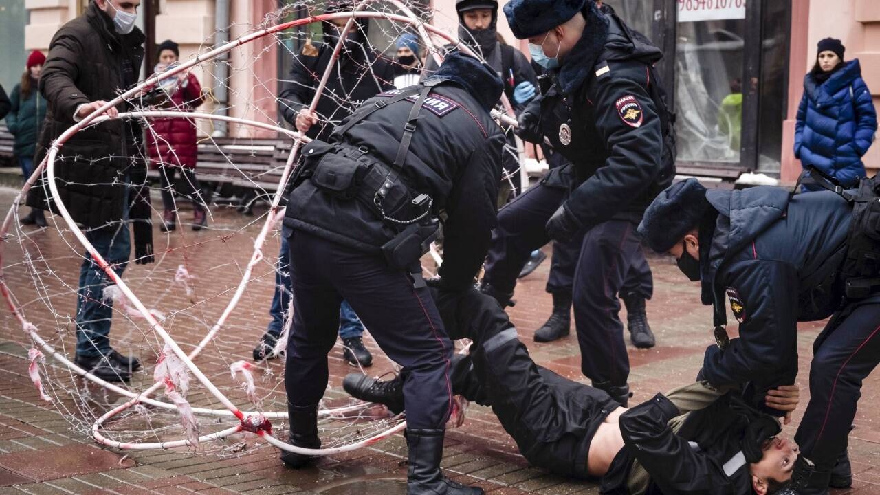 Auch der Aktivist Pavel Krysevich wurde am Wochenende festgenommen. Auch der Aktivist Pavel Krysevich wurde am Wochenende festgenommen.