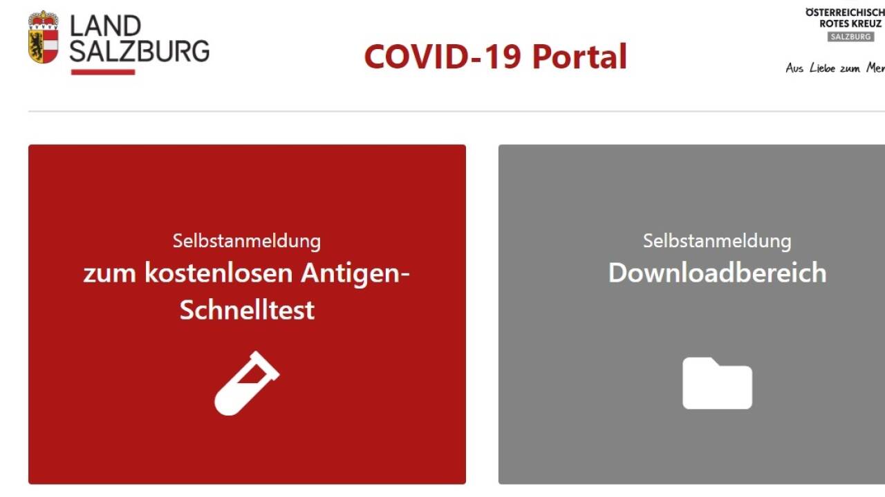 Seit 15. Jänner ist die Anmeldung zum kostenlosen Schnelltest über salzburg-testet.at möglich. Nun wurde bekannt, dass es ein Datenleck gab.  