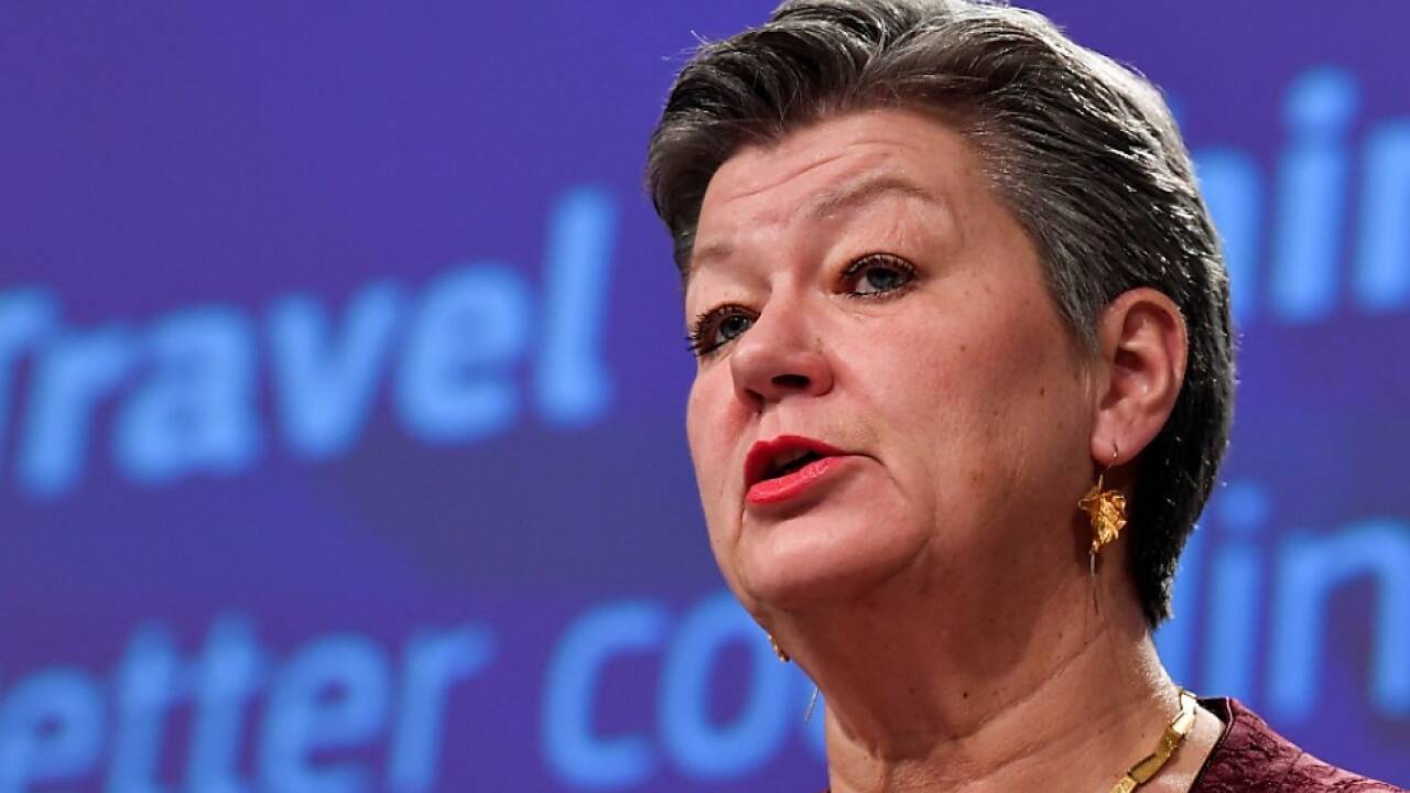 EU-Innenkommissarin Ylva Johansson zu Reisebeschränkungen 