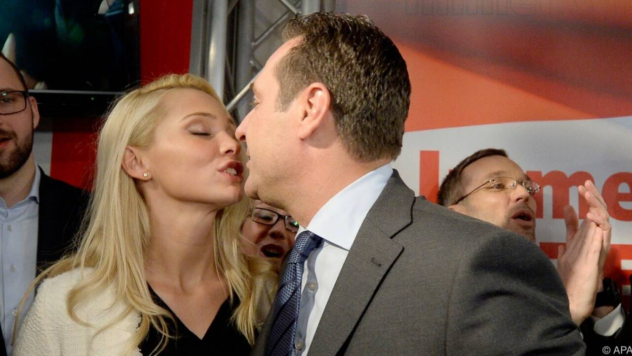FPÖ-Chef Strache hat wieder geheiratet