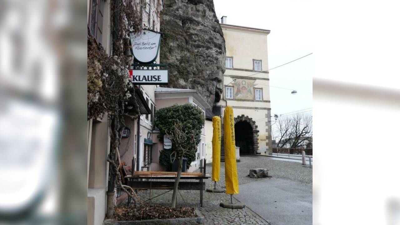 Das Klausentor wurde beim großen Bergsturz nicht beschädigt.  