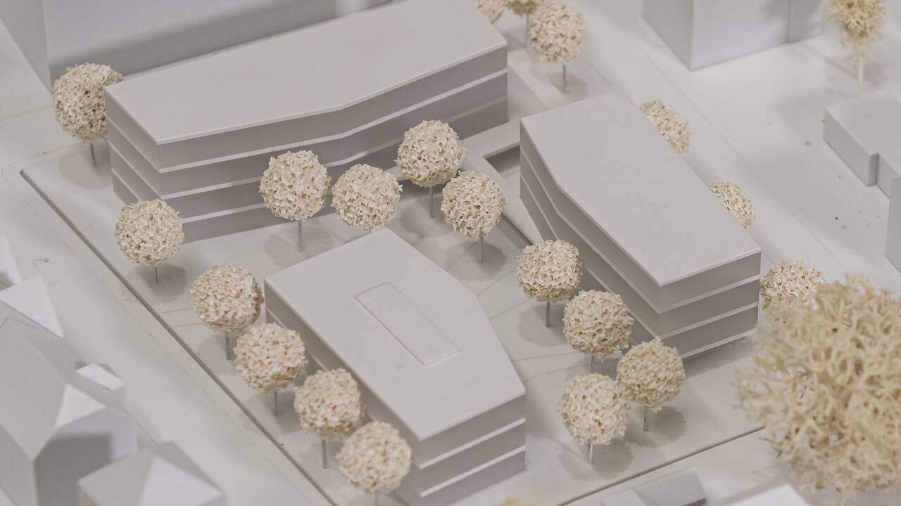 So sehen die drei geplanten Baukörper im Detail aus.  