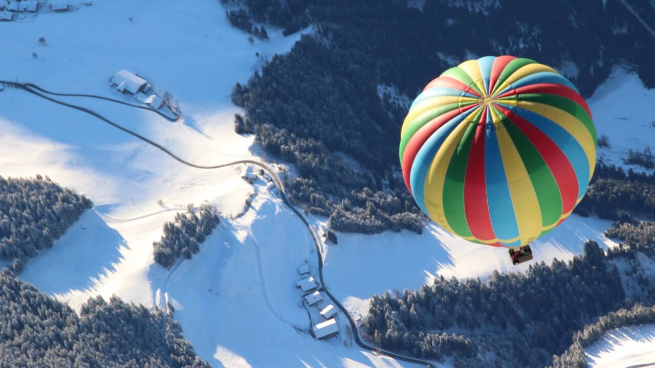 In Osttirol grüßen abgelegene Bergbauernhöfe ... 