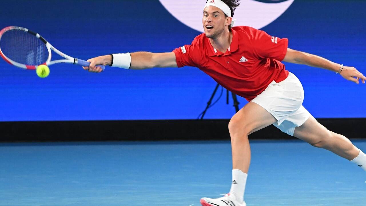 Dominic Thiem startet in Melbourne gegen Michail Kukushkin. Dominic Thiem startet in Melbourne gegen Michail Kukushkin.