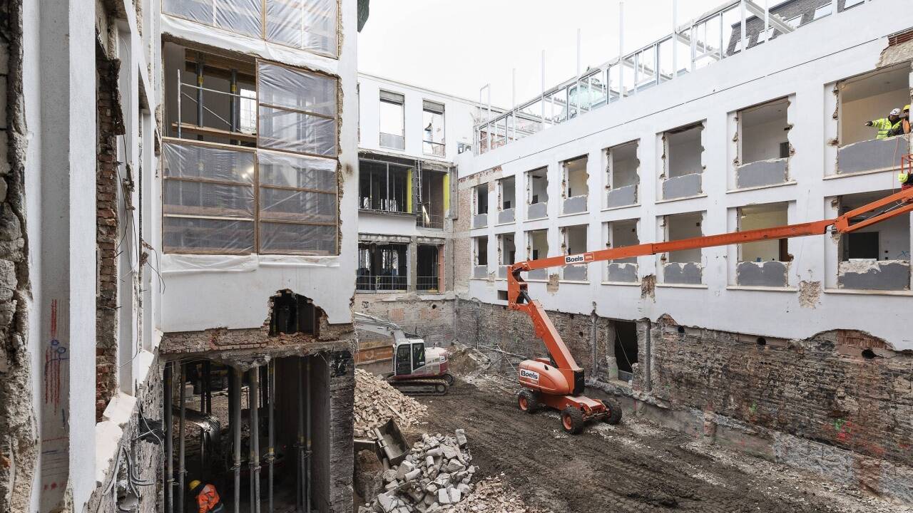 Aufwendige Grabungen sind für den Umbau des Wien Museums nötig. 