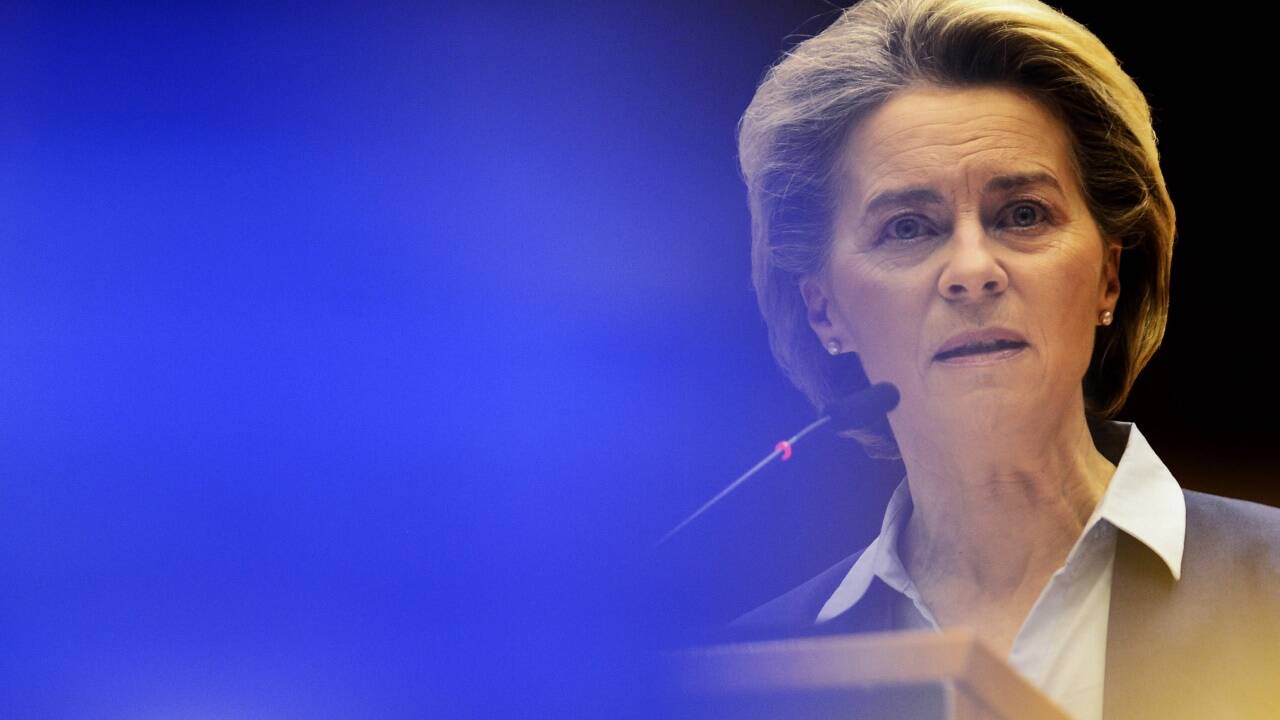 Ursula von der Leyen gestand Fehler ein. 