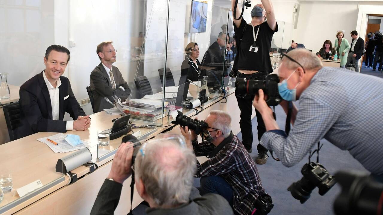 Lückenhafte Erinnerung: Finanzminister Gernot Blümel vor dem Ibiza-Untersuchungsausschuss, Juni 2020. 