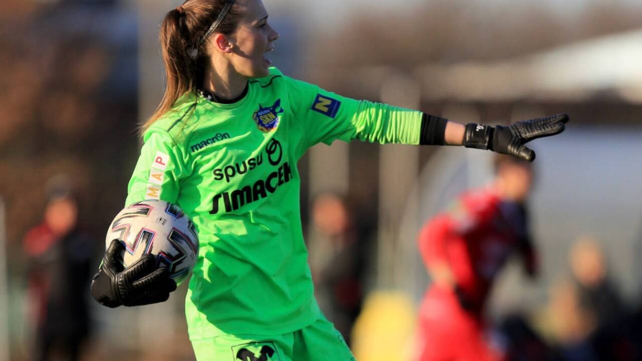 Zurück auf dem Platz: Carolin Größinger.  