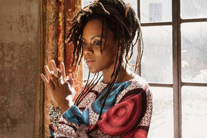 Rapperin, Poetin und Aktivistin: Akua Naru eröffnet das Festival Take The A-Train. 